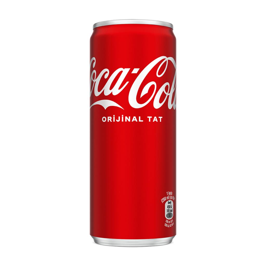 Coca-Cola Orijinal Tat Kutu 250 ML