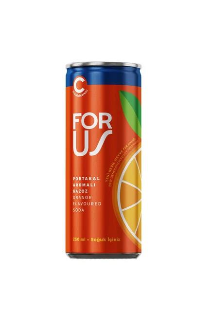 For Us Portakal Aromalı Yeni Nesil Gazoz