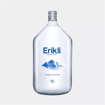 Erikli 15 Lt Cam Damacana Su
